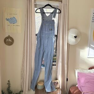 Women's Oshkosh Striped Denim Overalls